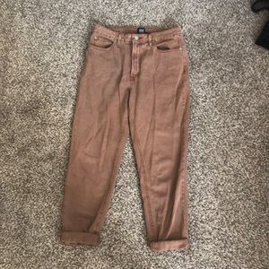 BDG Brown Mom High Rise Jeans